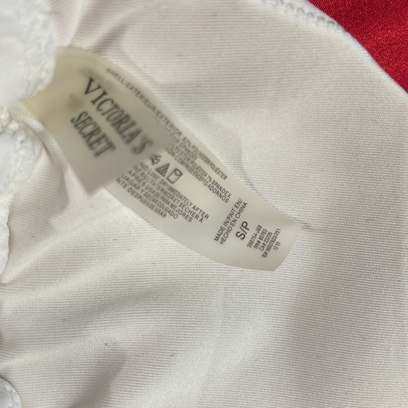 S victoria’s Secret triangle rhinestones bikini white /blue/green 2 pc set - Picture 5 of 9